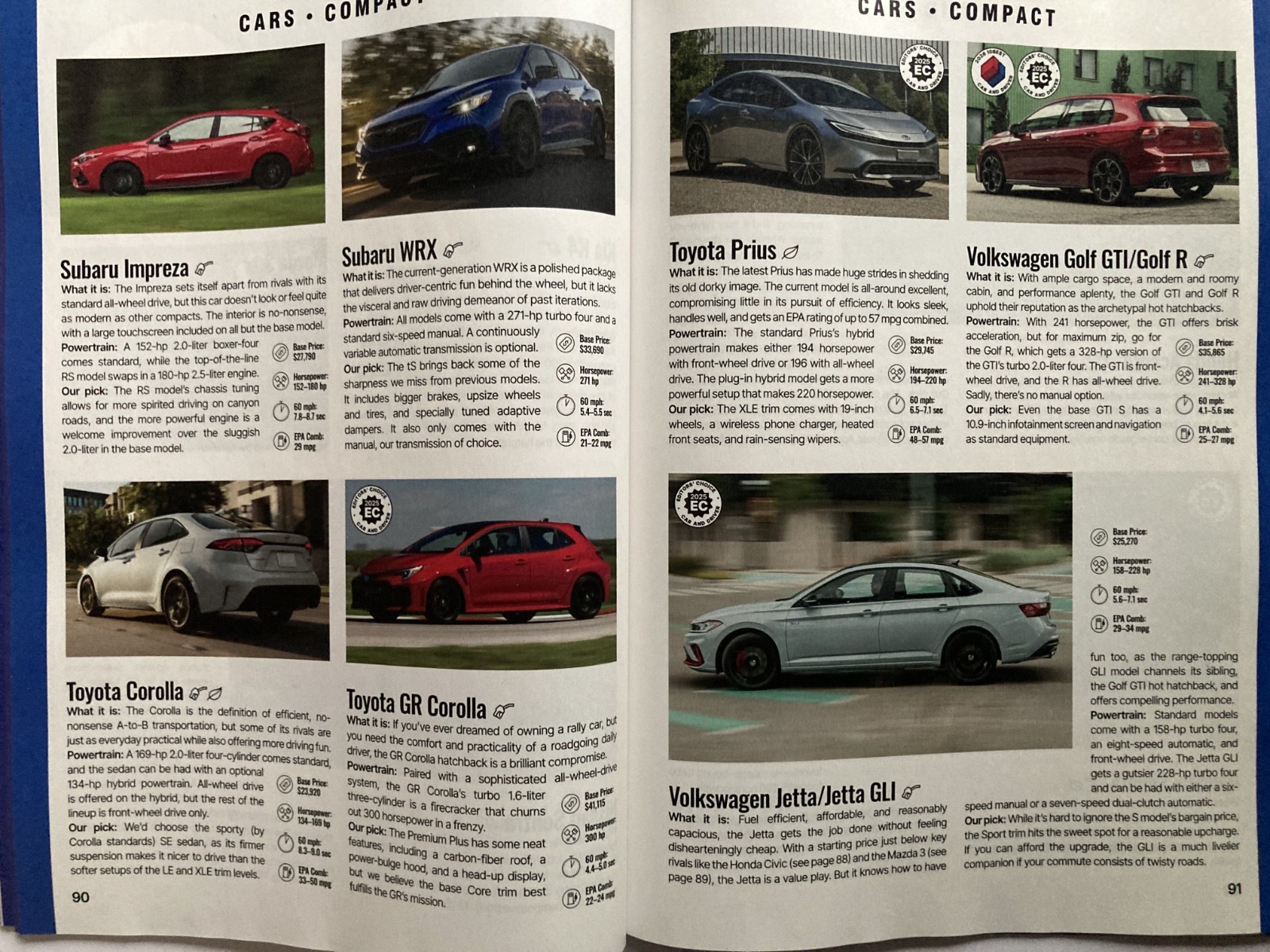 2026 CAR & DRIVER NEW CAR & TRUCK BUYER’S GUIDE Magazine UNBIASED REVIEWS / New