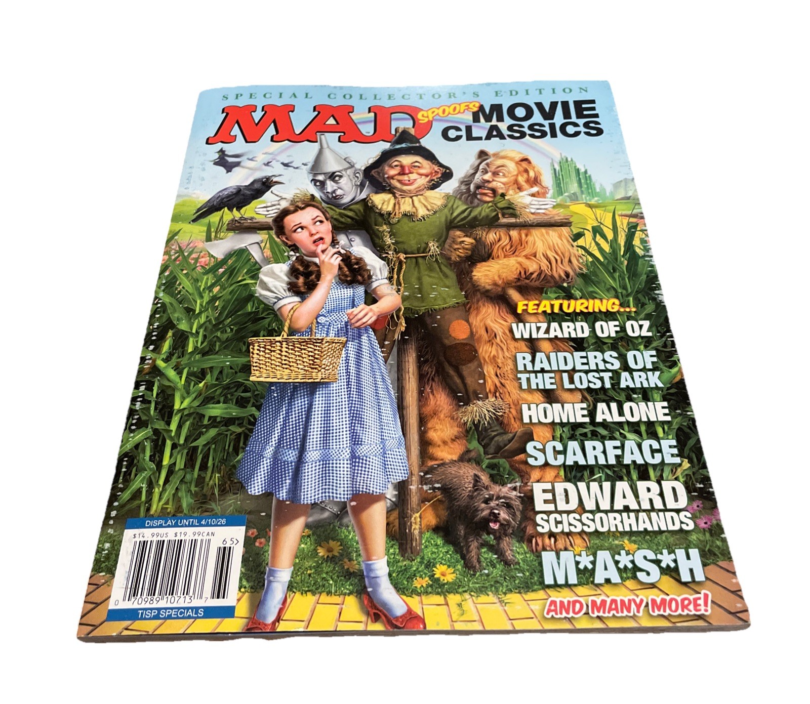 2026 MAD Special Collectors Edit 112 Pages WIZARD OF OZ Movie Classics SCARFACE
