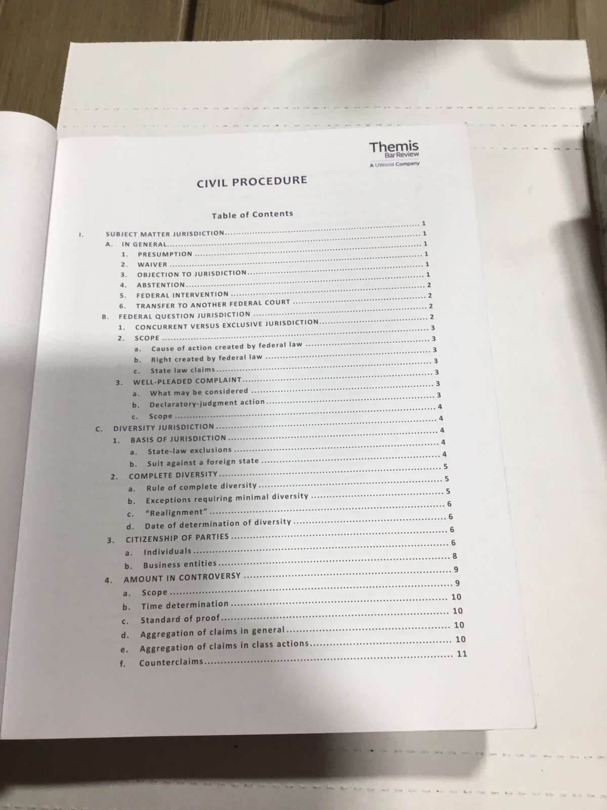 NEW Themis Bar Review MBE Outlines 2026-2027 Edition BOOK