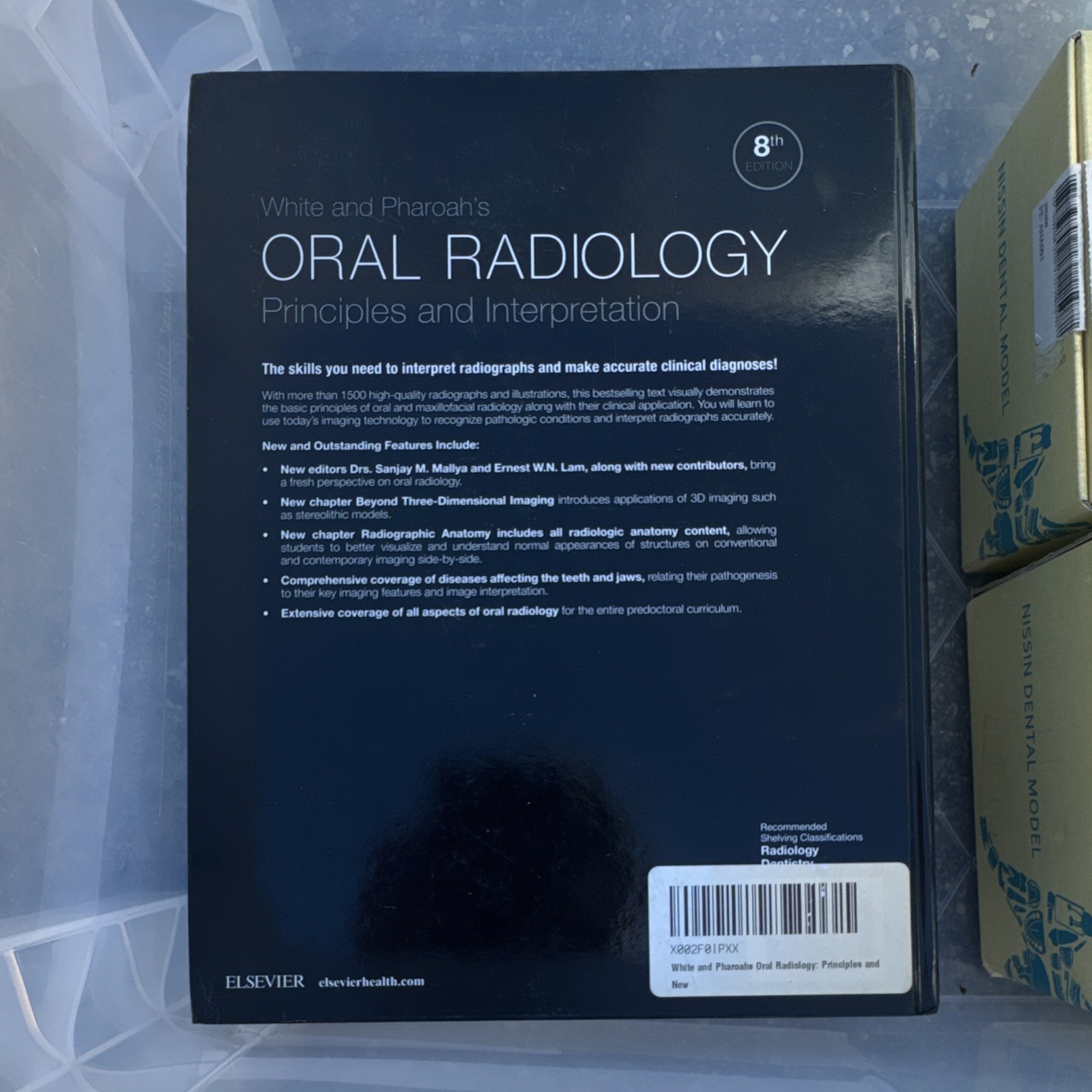 Elsevier White and Pharoah’s Oral Radiology 8th Ed Book Mallya Lam
