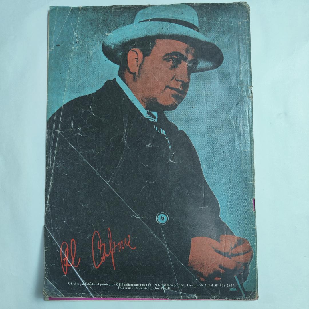 oz magazine 1972 No41 court culture from Japan Crime & Conspiracy