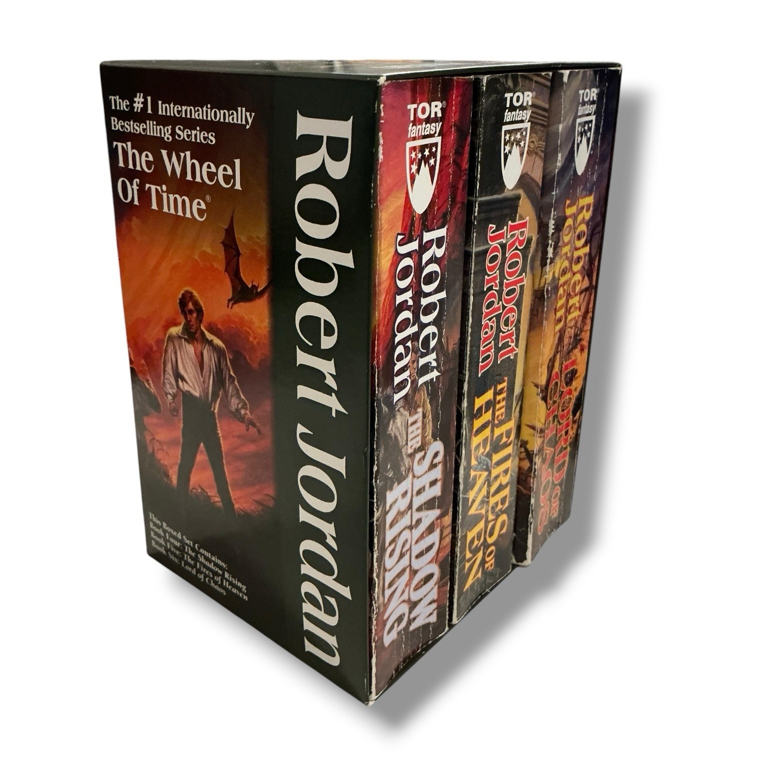 WHEEL OF TIME Book SET 1-12 set lot Original covers by Robert Jordan pb Boxed