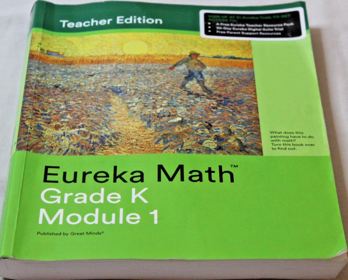 Great Minds Eureka Math Grade K Teacher & Student Edition Lot