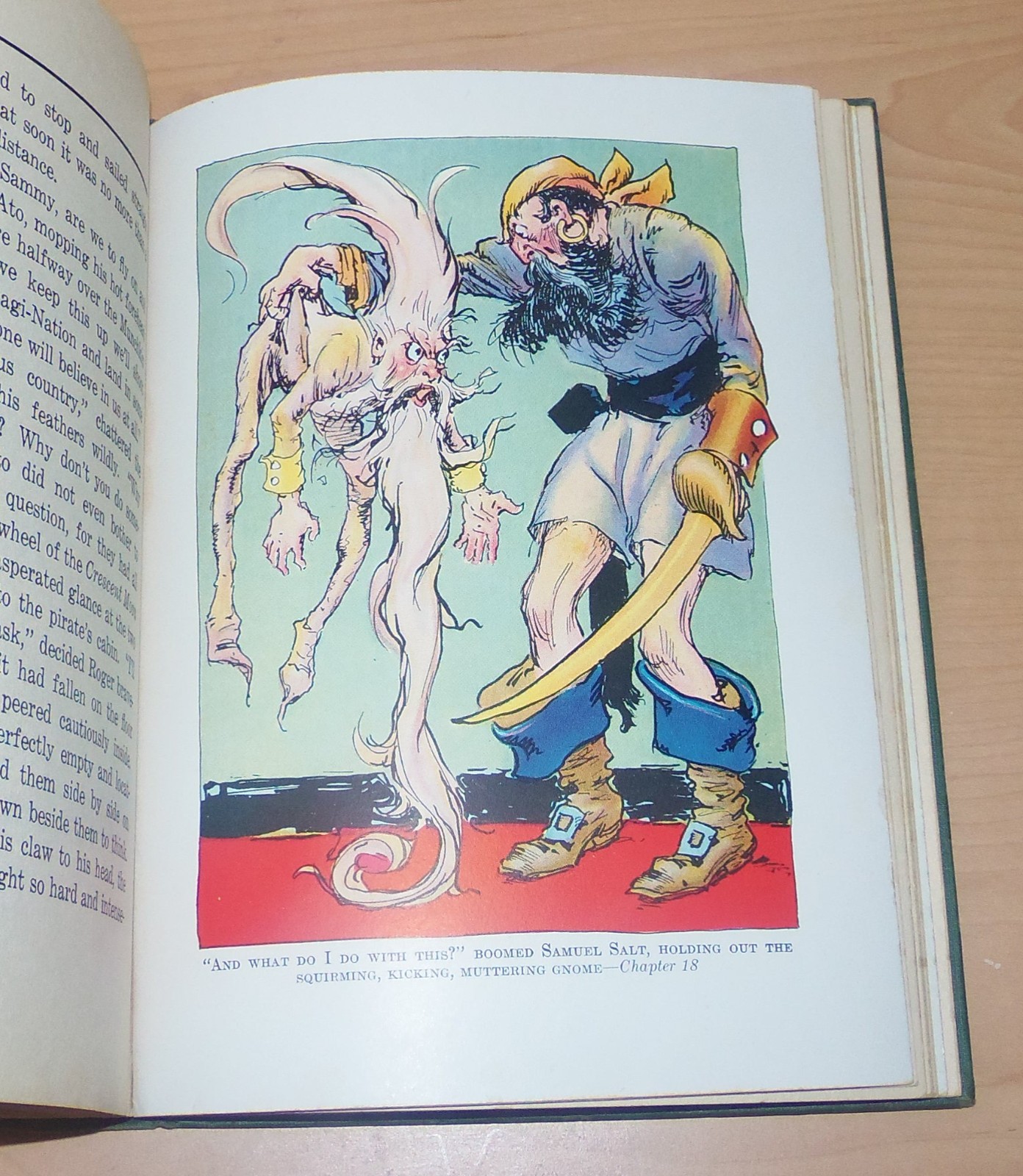 Pirates in Oz. Ruth Plumly Thompson. 1931. 1st ed. 12 color plates.