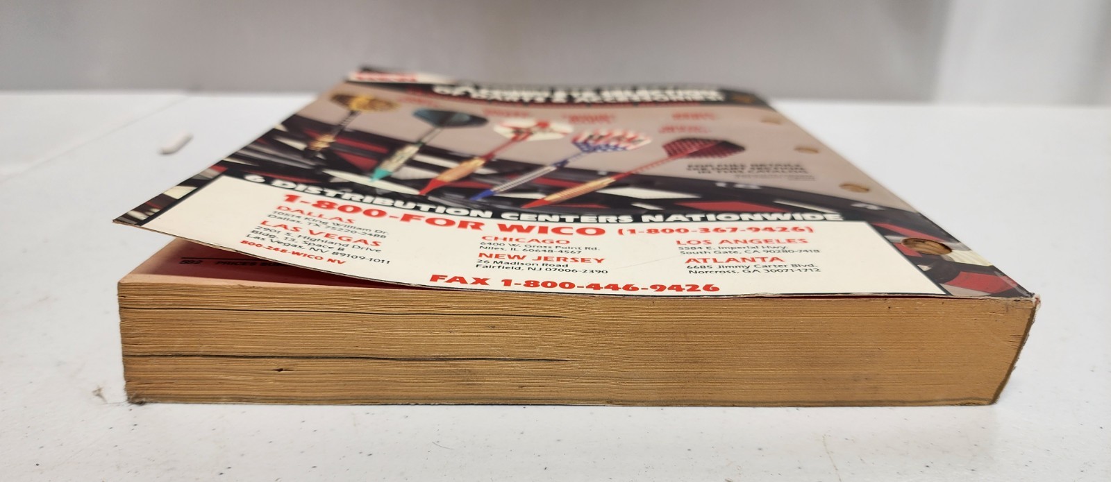 Vintage 1991 WICO THE SOURCE Arcade Parts Catalog 592 Pages