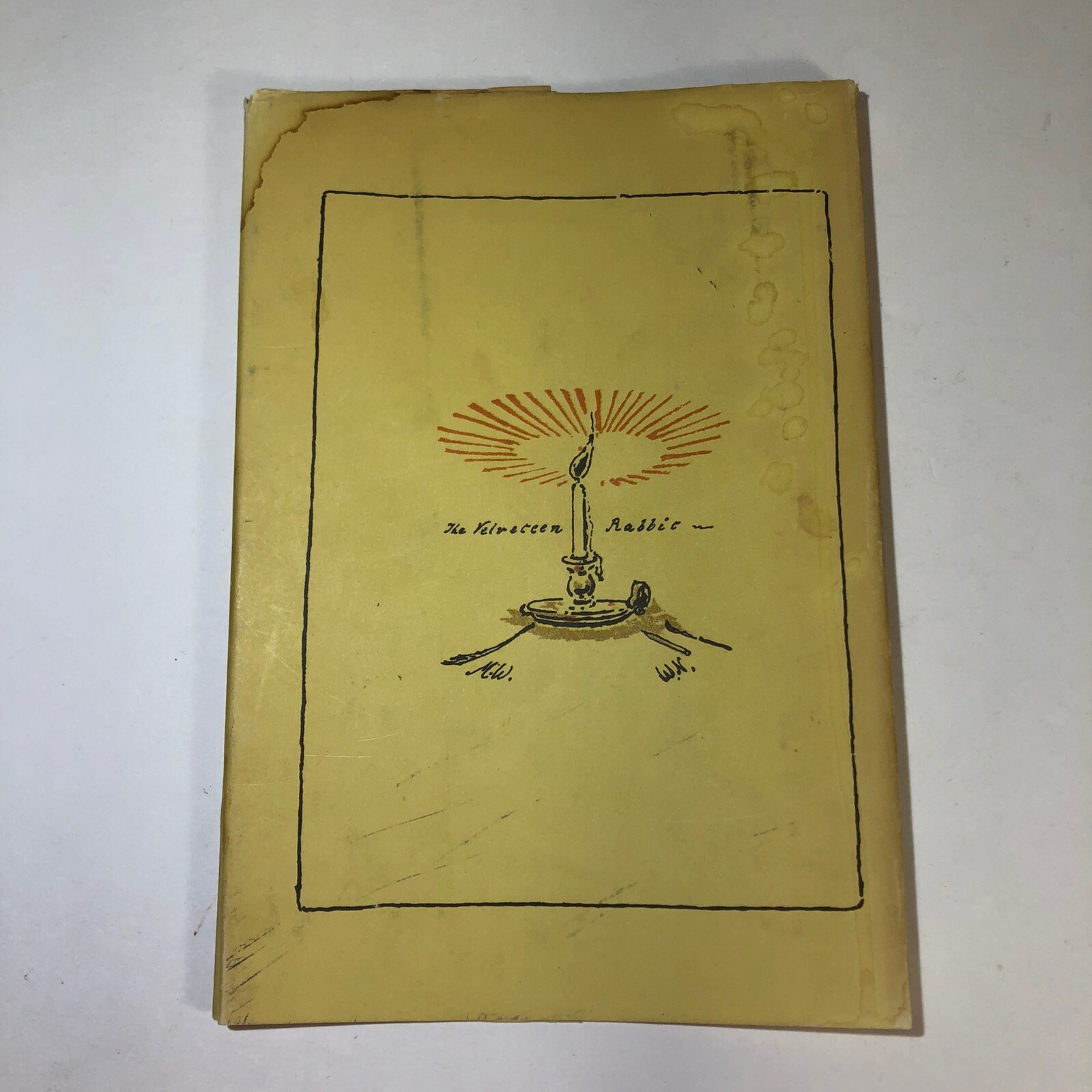 Vintage The Velveteen Rabbit By Margery Williams Hardcover With Dust Jacket VG++