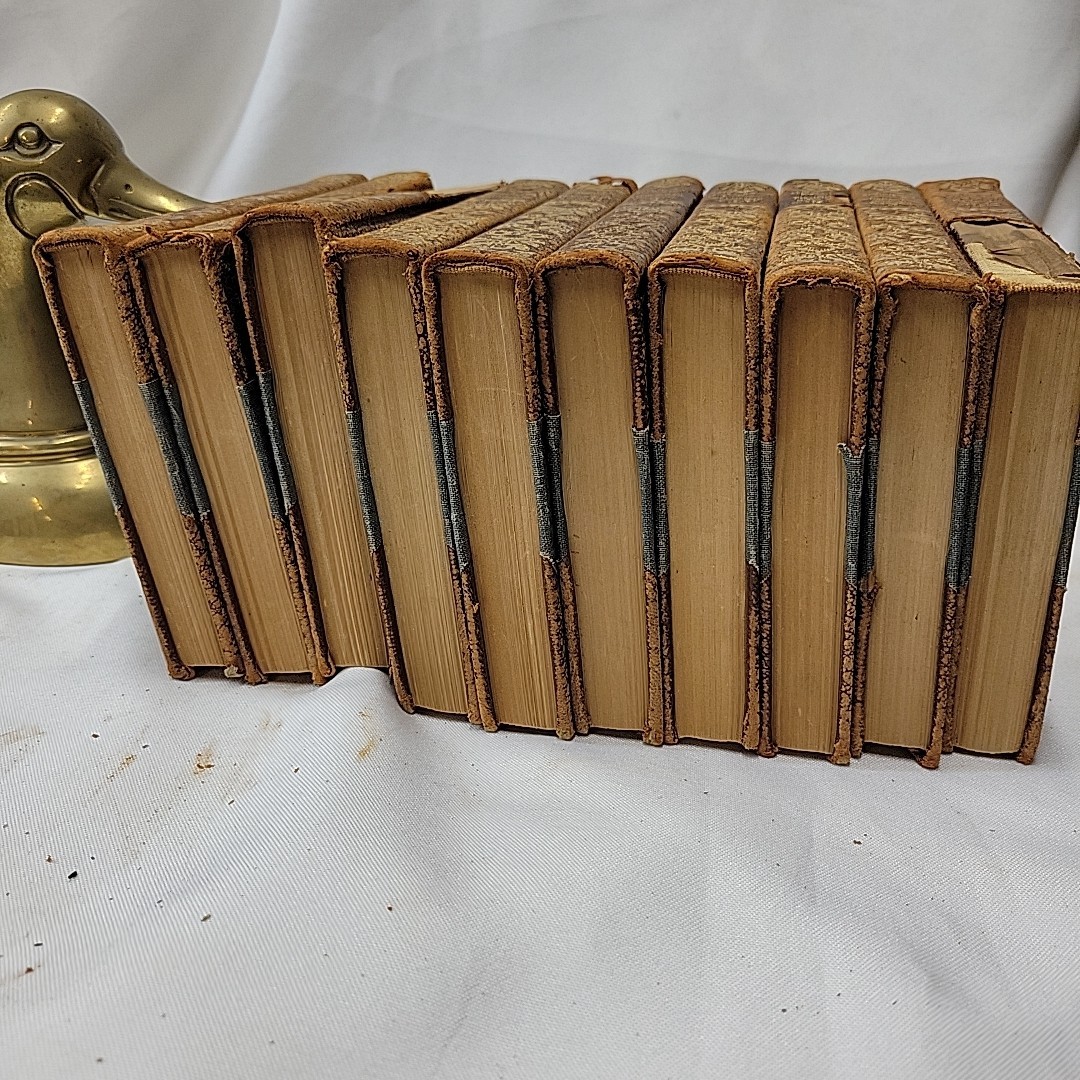 1915 Mental Efficiency Series Complete 10 Volume Set Hardcover Books