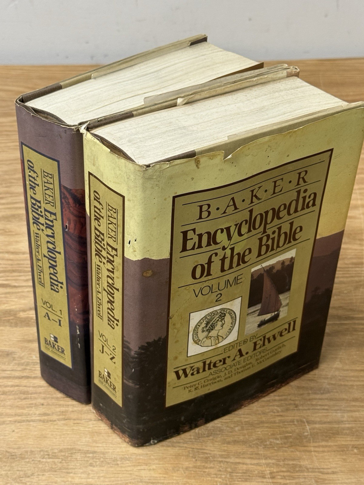 Baker Encyclopedia of the Bible 2 Volume Set 1988 Elwell Theology Hardcover