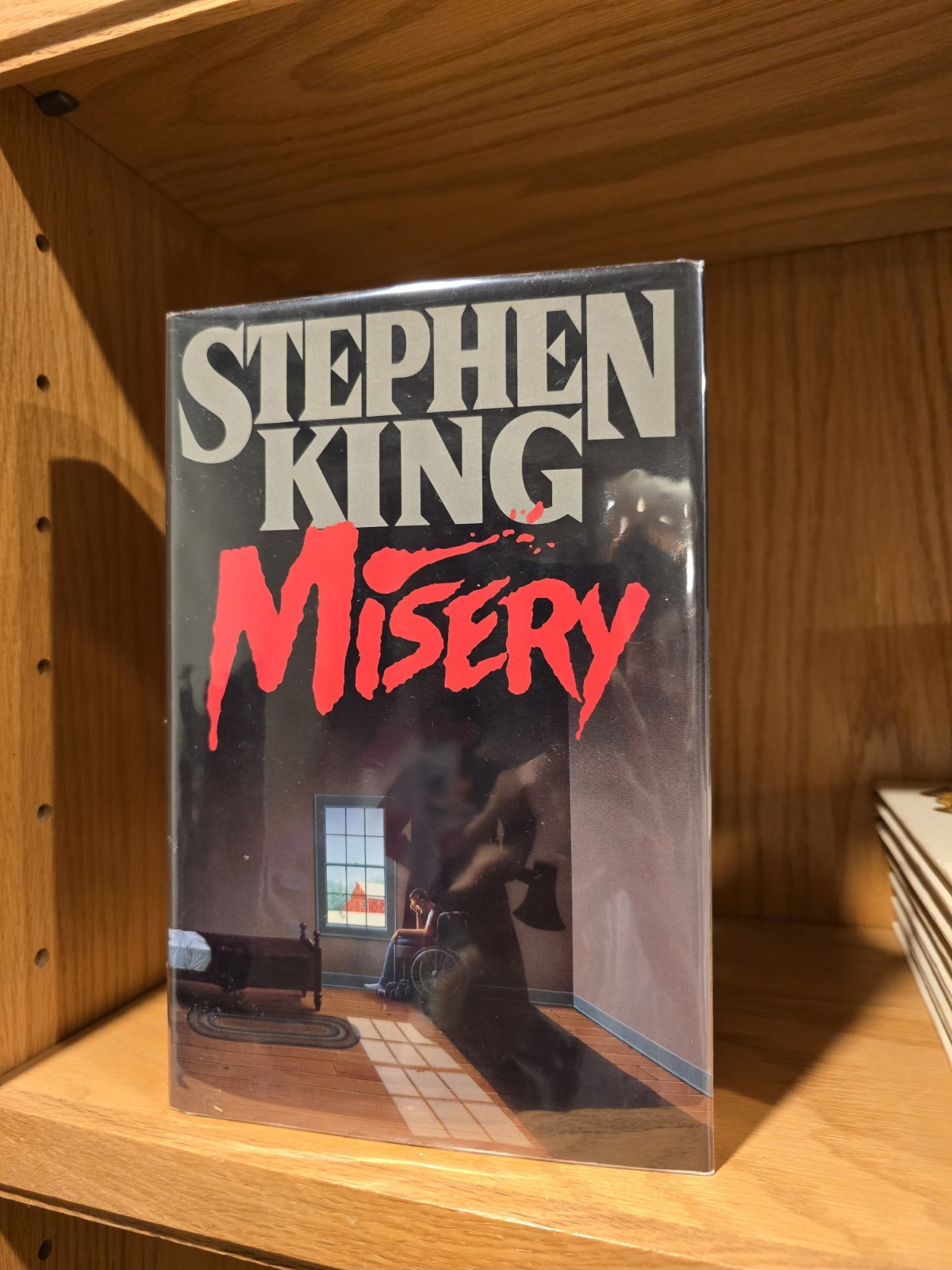 MISERY Signed Stephen King 1987 FIRST EDITION 1st Printing HC VIKING **Read**
