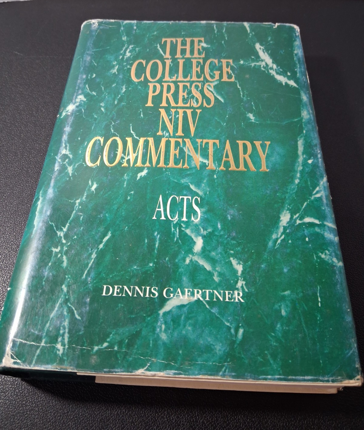 Acts (The College Press Niv Commentary) Hardcover Dennis Gaertner Dust Jacket HB