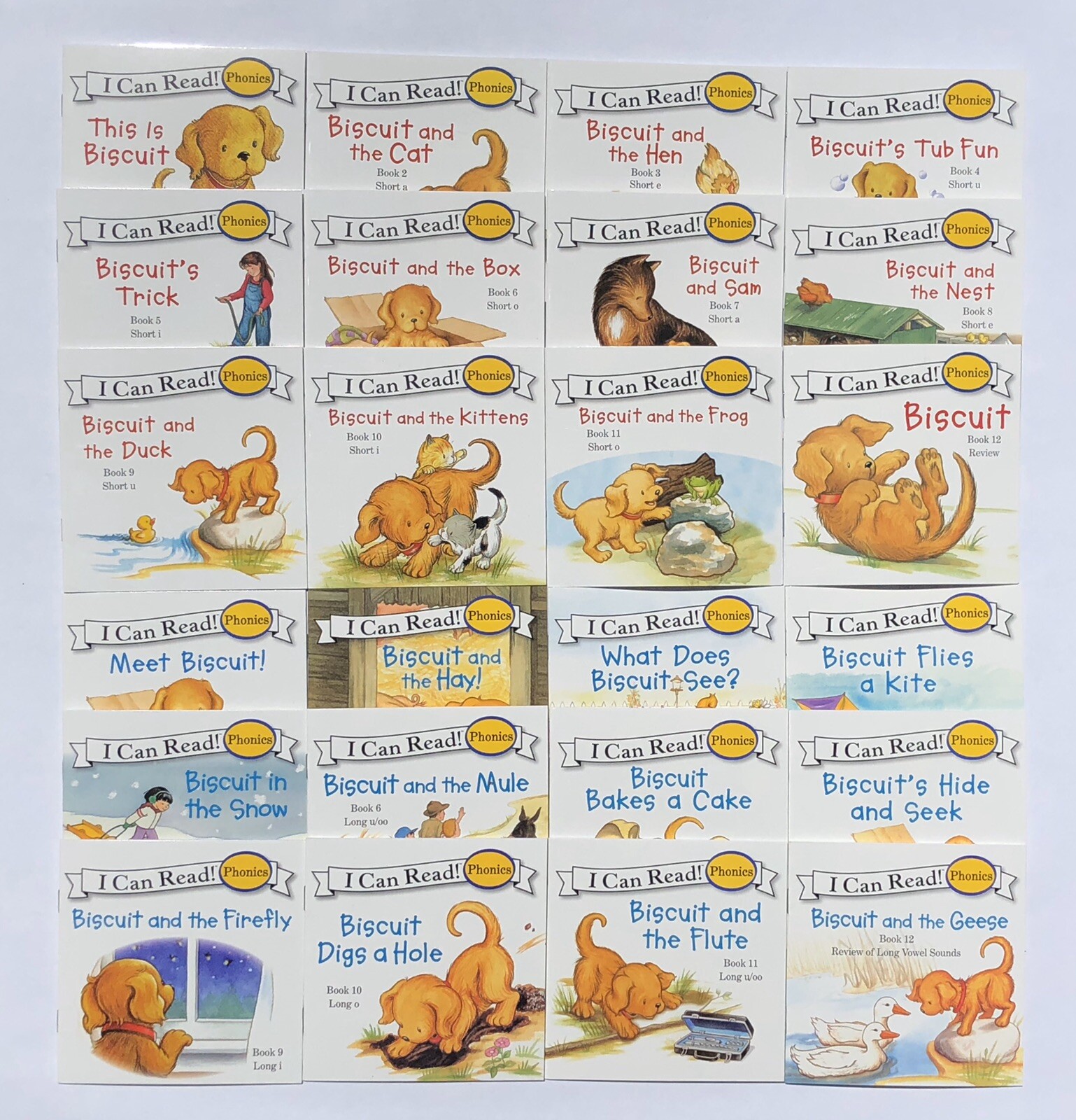 Biscuit Phonics Childrens Books Fun Learning Learn to Read I Can Read Lot 24