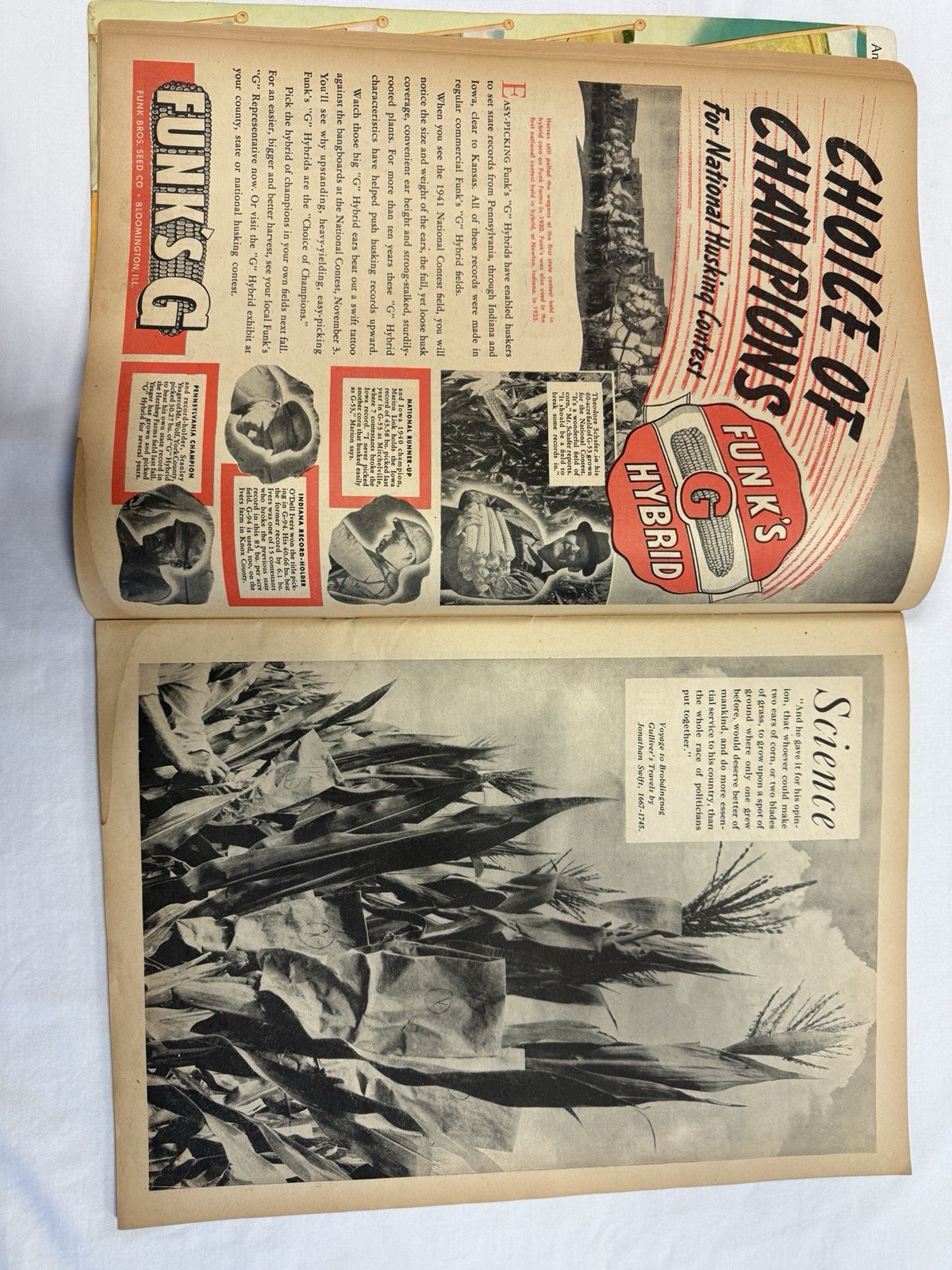 The Prairie Farmer October 18th 1941 Centennial Corn Number