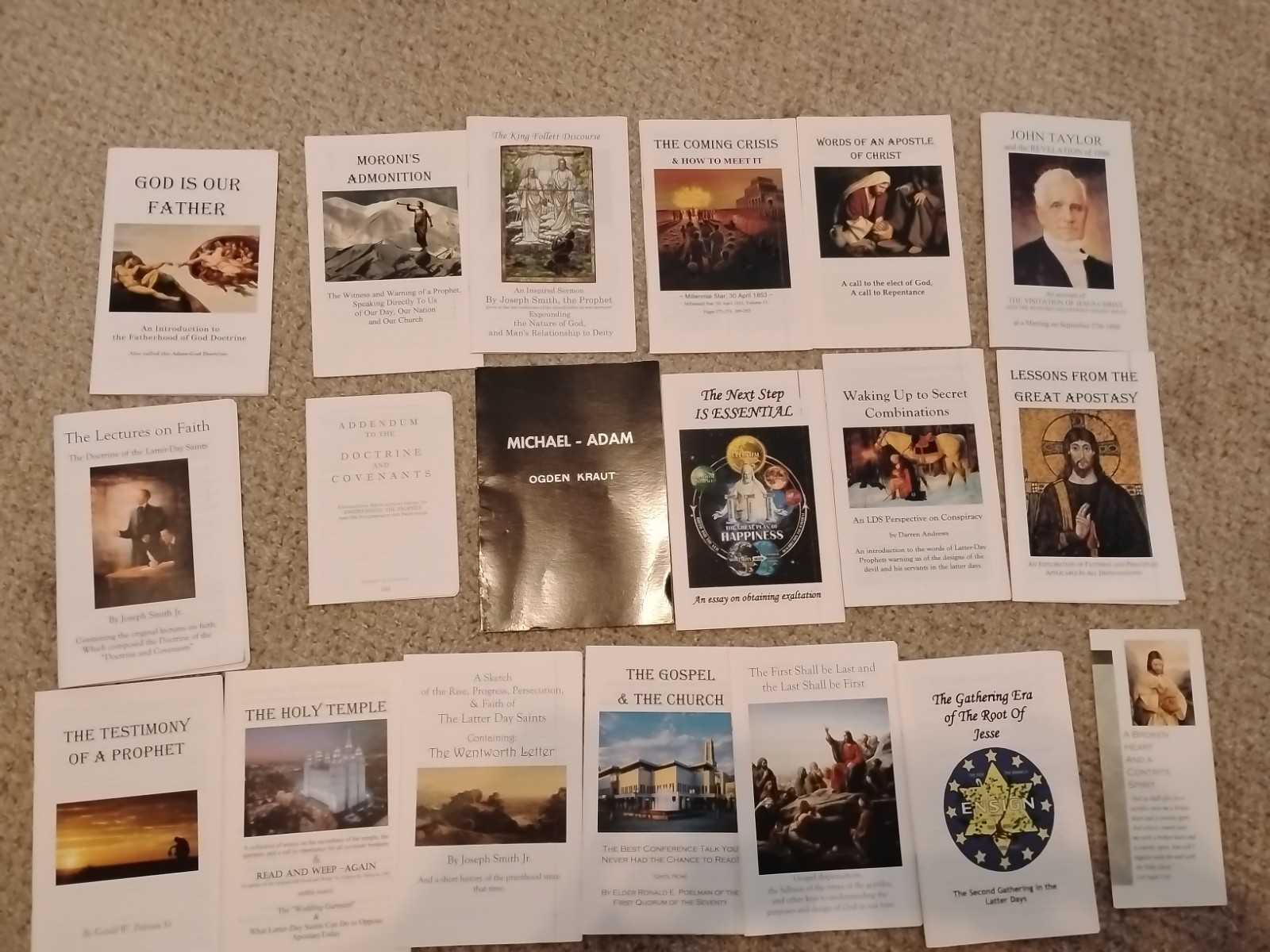 Mormon Fundamentalist Lot Christ’s Church The Branch Peterson Group Ogden Kraut