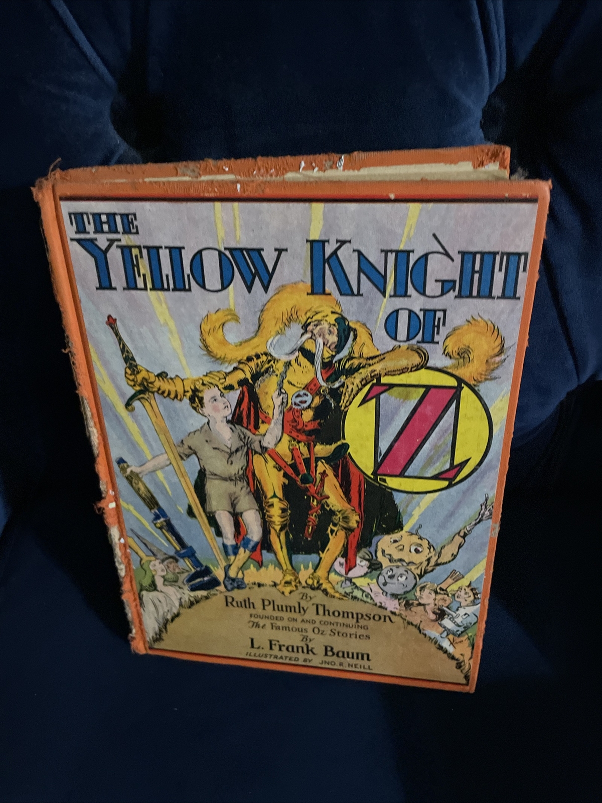 The Yellow Knight of Oz by Ruth Plumly Thompson 1930 (#24)