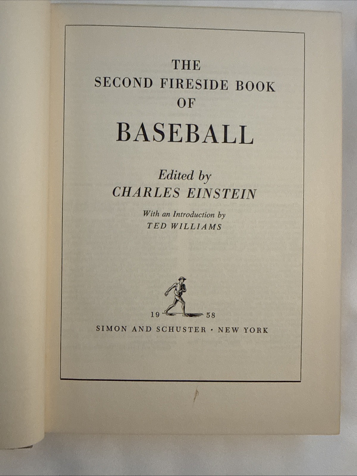 Vintage-Fireside Book of Baseball 4 Volumes-Edited by Charles Einstein-HC Books