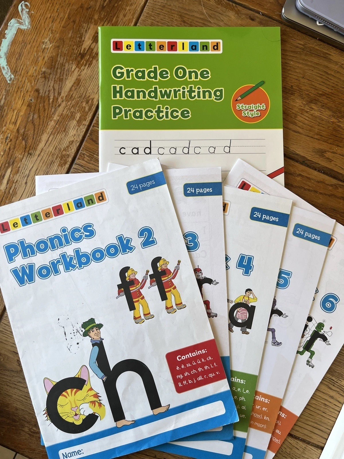 Letterland Phonics Kindergarten Grade 1 Homeschool Curriculum Mega Bundle Set