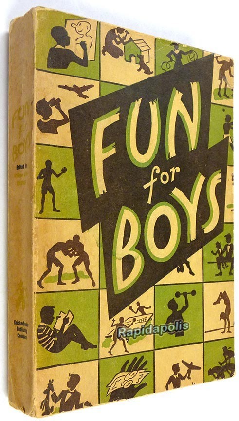 FUN for BOYS 1943 Edition 284 Heavily Illustrated Pages – Games, Hobbies, Sports