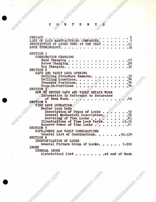 PDF on Disc VTG 1948 Safe and Vault Manual By W.J. Wright W Decoder Sheet