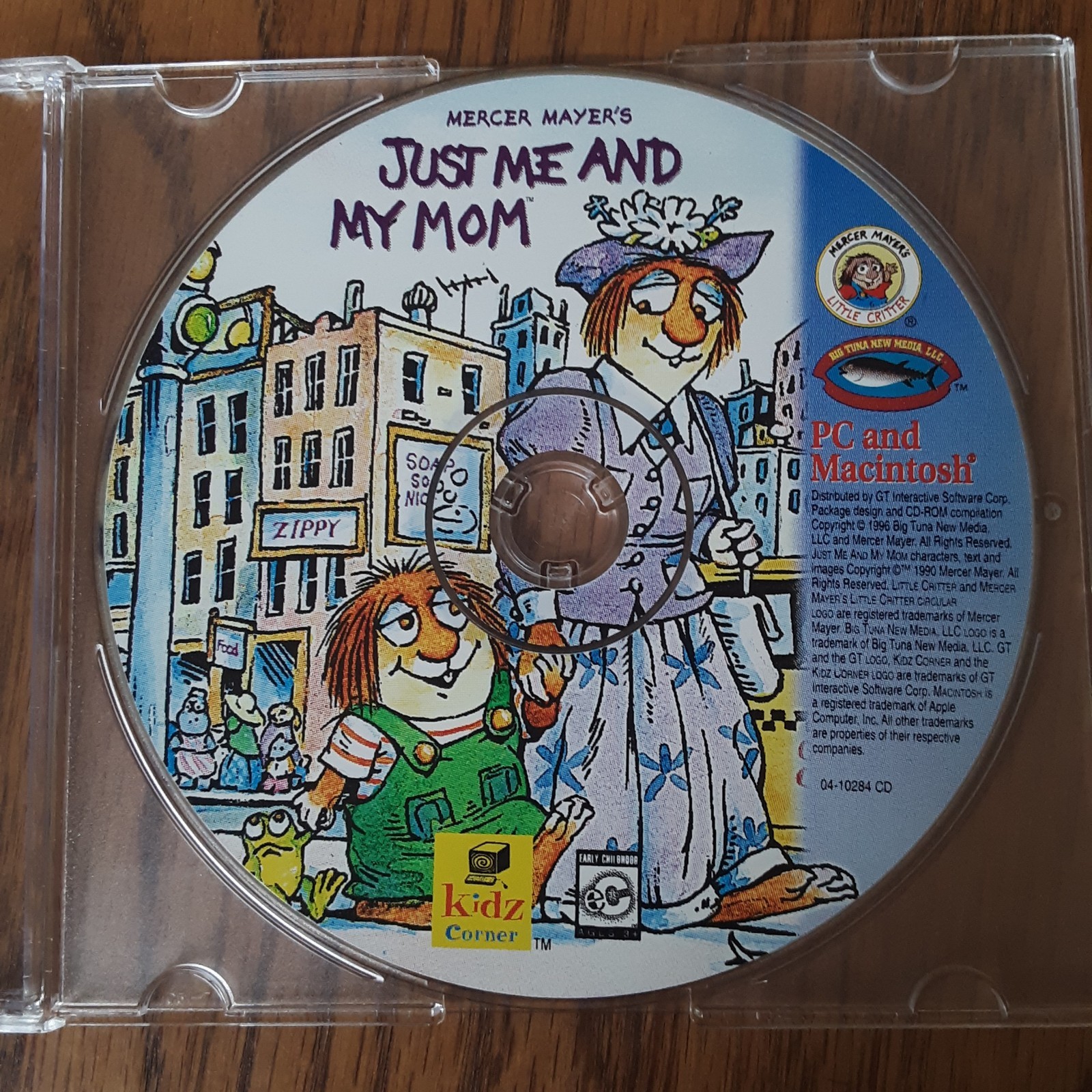 Just Me And My Dad – MOM -GRANDMA and Me LITTLE CRITTER GAME Mercer Mayer Cd Rom
