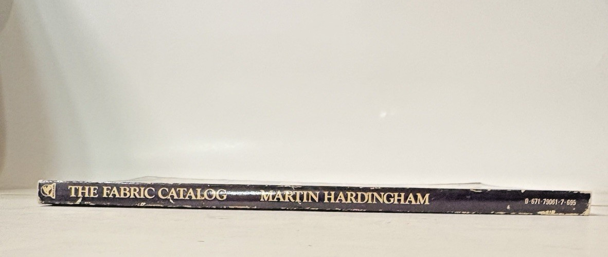 The Fabric Catalog Martin Hardingham 1978 Trade Paperback Illustrated 159 pages