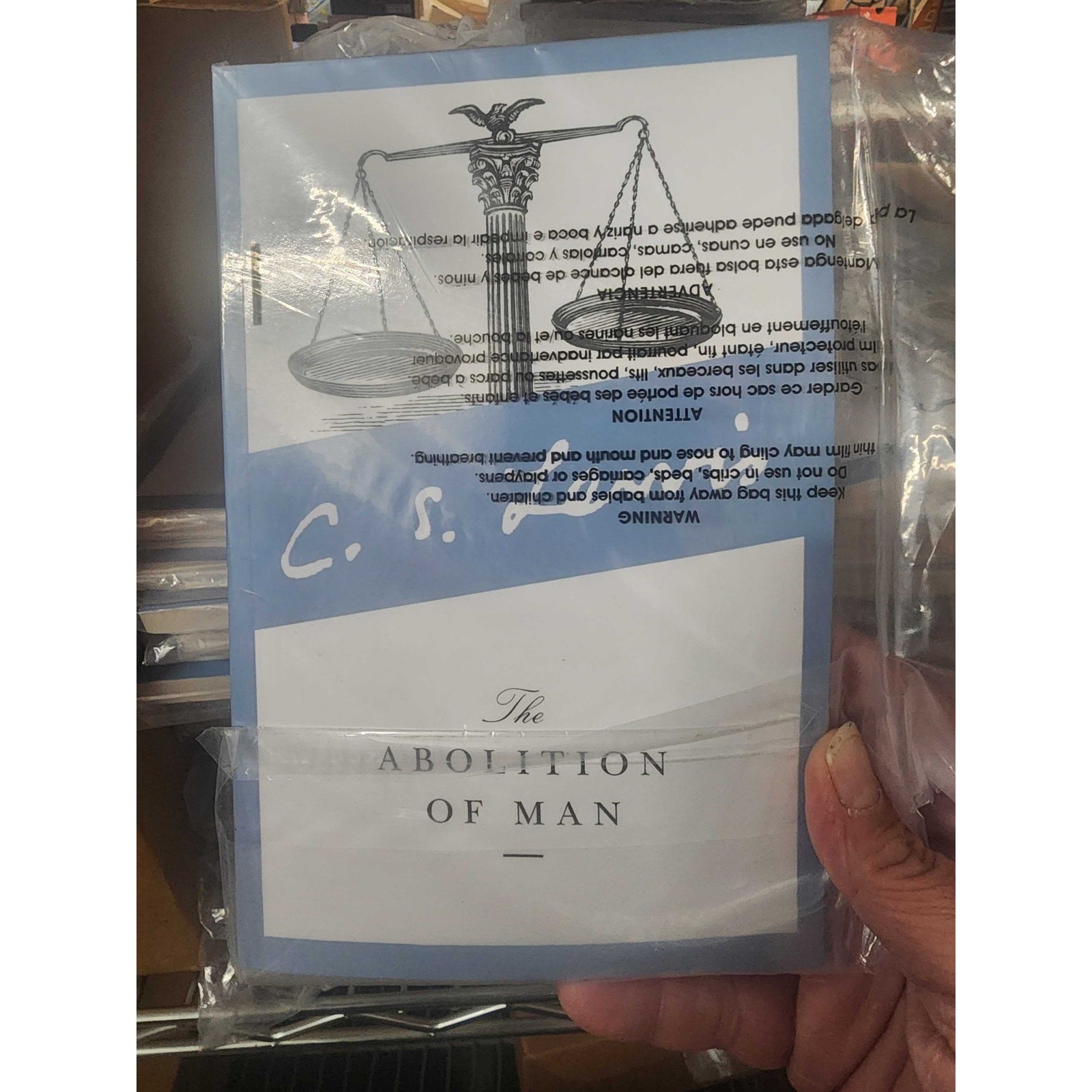 NWT The Abolition of Man by C.S. Lewis (Paperback, HarperOne)