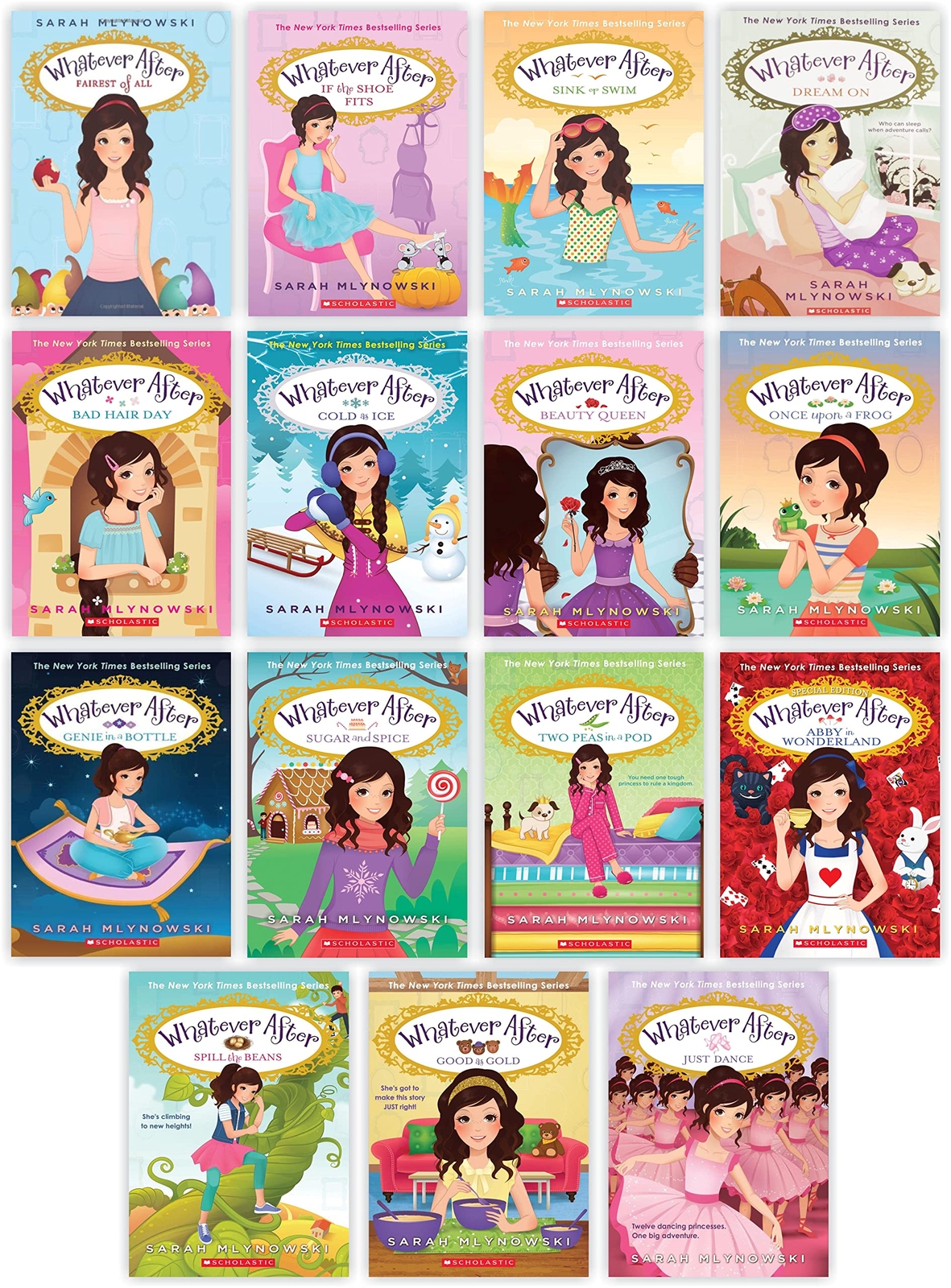 Whatever After 15 Book Series Book #1 – #15 By Sarah Mlynowski NEW PAPERBACK 202