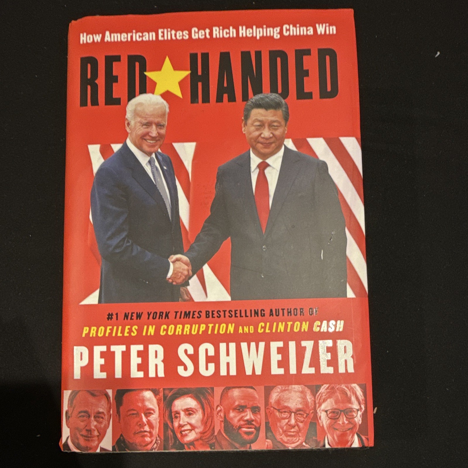 Peter Schweizer Red-Handed Hardcover English Nonfiction Politics & Society Book