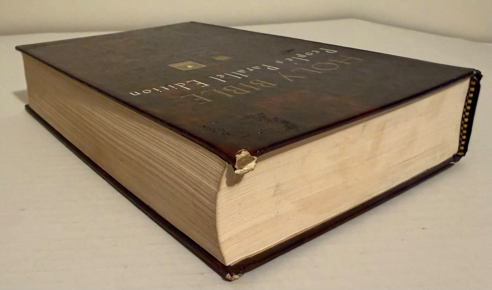 Holy Bible, People’s Parallel Edition Hardcover 1997 – Acceptable, KJV/NLT