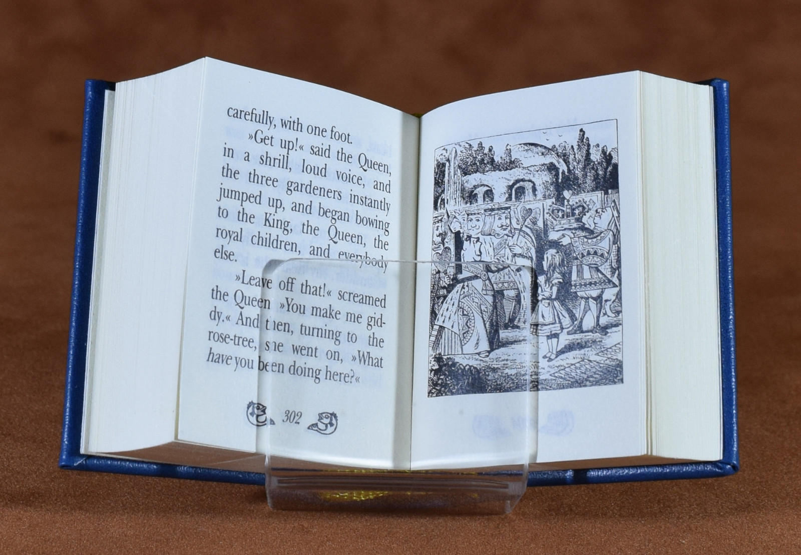 MINIATURE BOOK MINI BOOK Alice´s Adventures in Wonderland