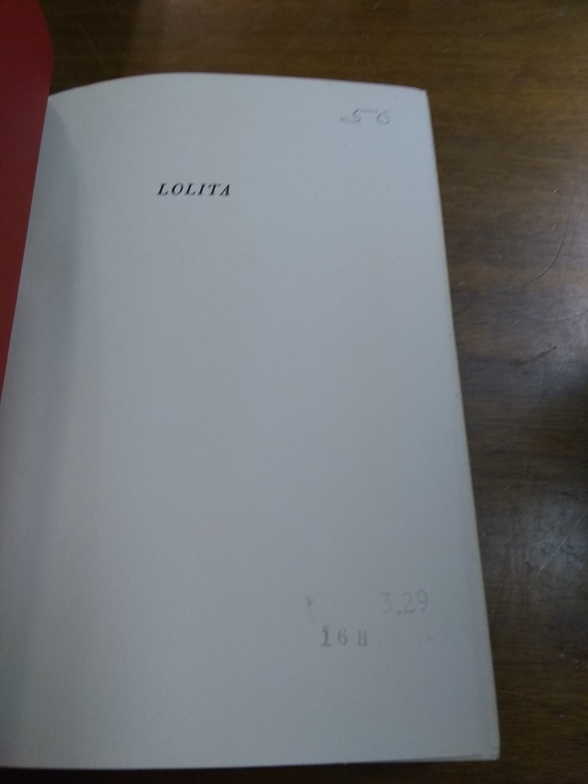 Lolita by Vladimir Nabokov, Fifteenth Impression Hardcover