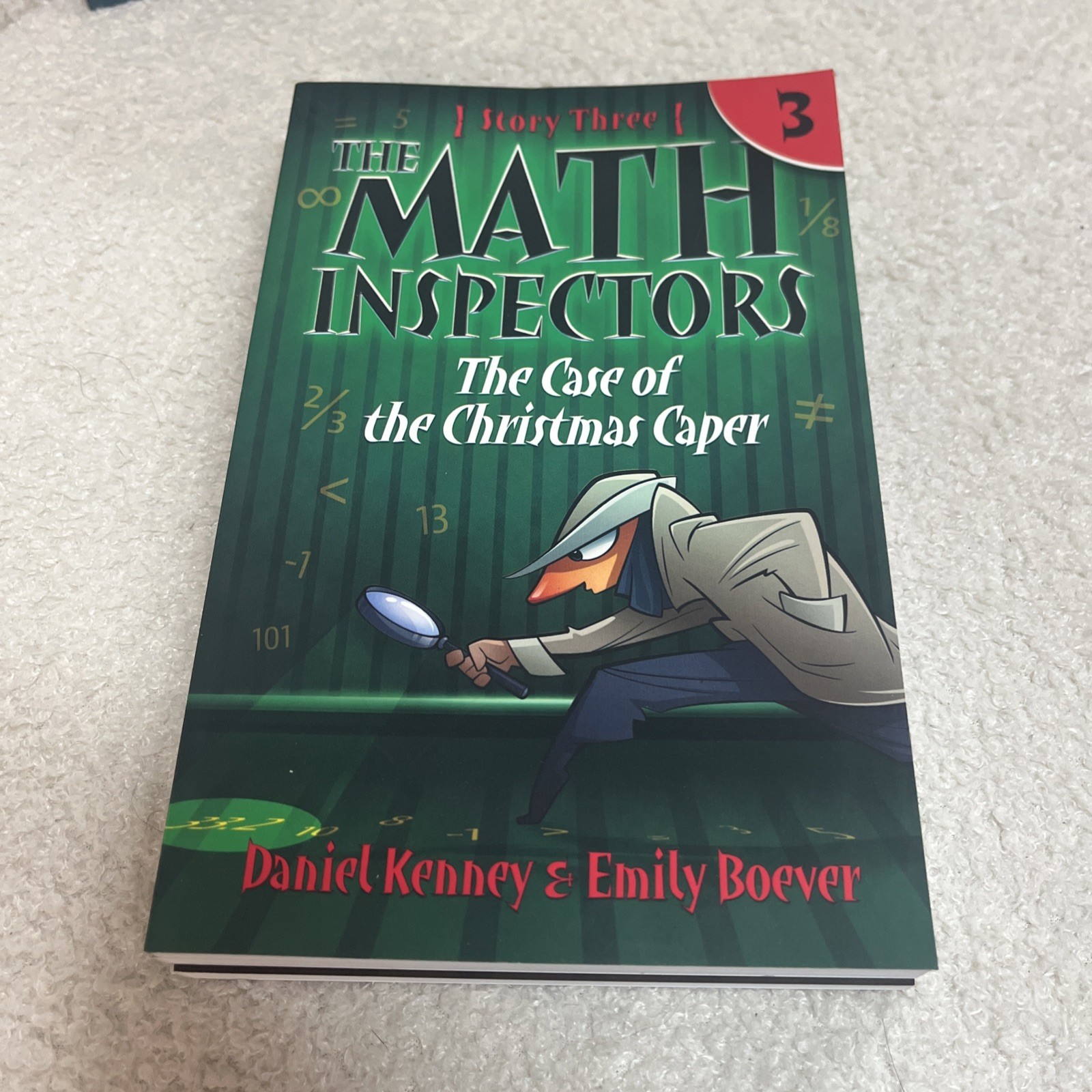 The Math Inspectors Books Complete Set 1-5 Lot PB Daniel Kenny Emily Boever