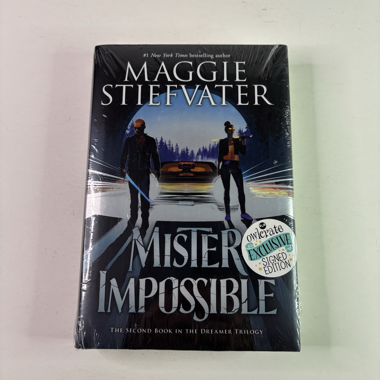 Mister Impossible Maggie Tiefvater Hardcover Owlcrate Exclusive Signed Edition