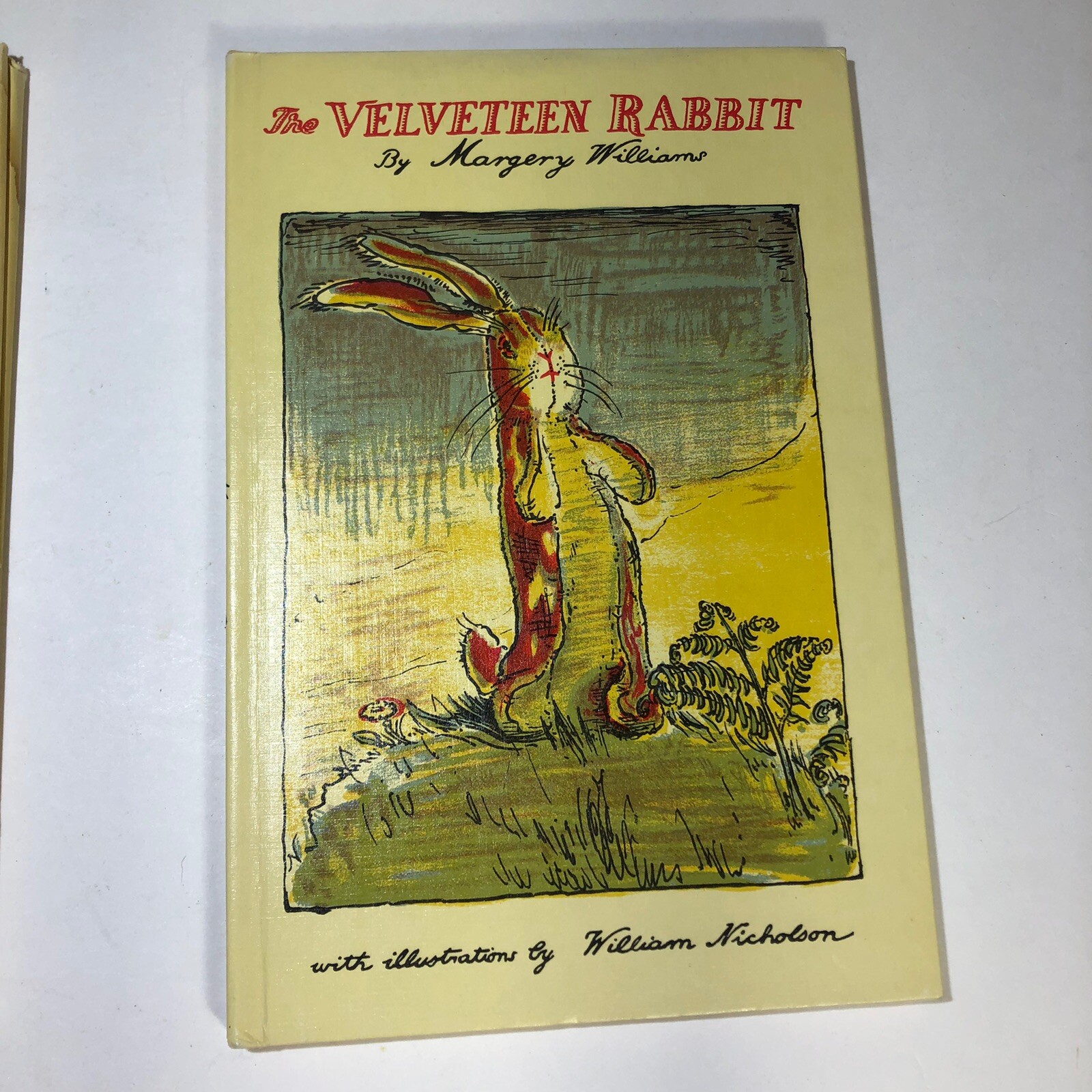Vintage The Velveteen Rabbit By Margery Williams Hardcover With Dust Jacket VG++