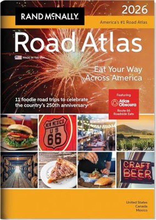 2026 Road Atlas : Reg Folded Rand McNally