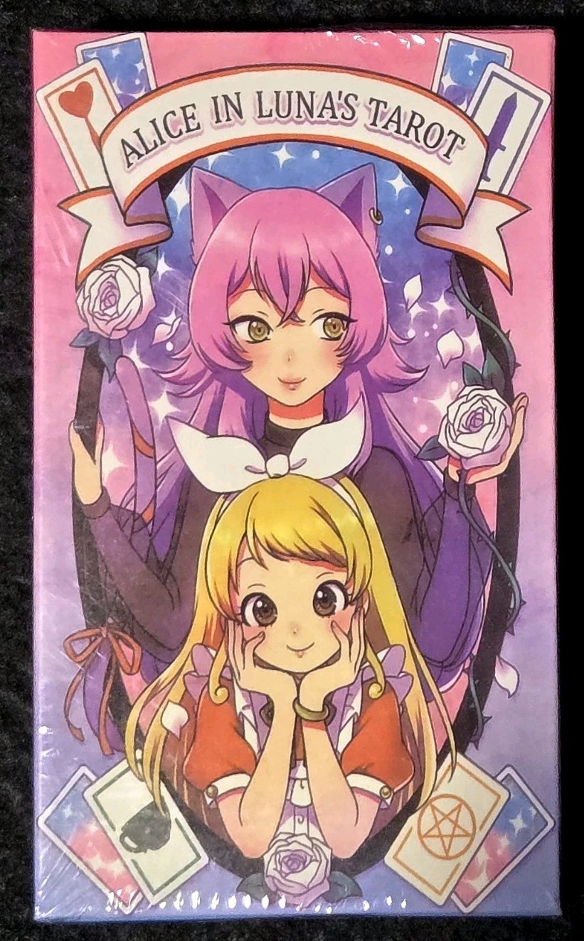 Alice in Luna’s Tarot 78 Card Deck Based on Alice in Wonderland Sealed RARE