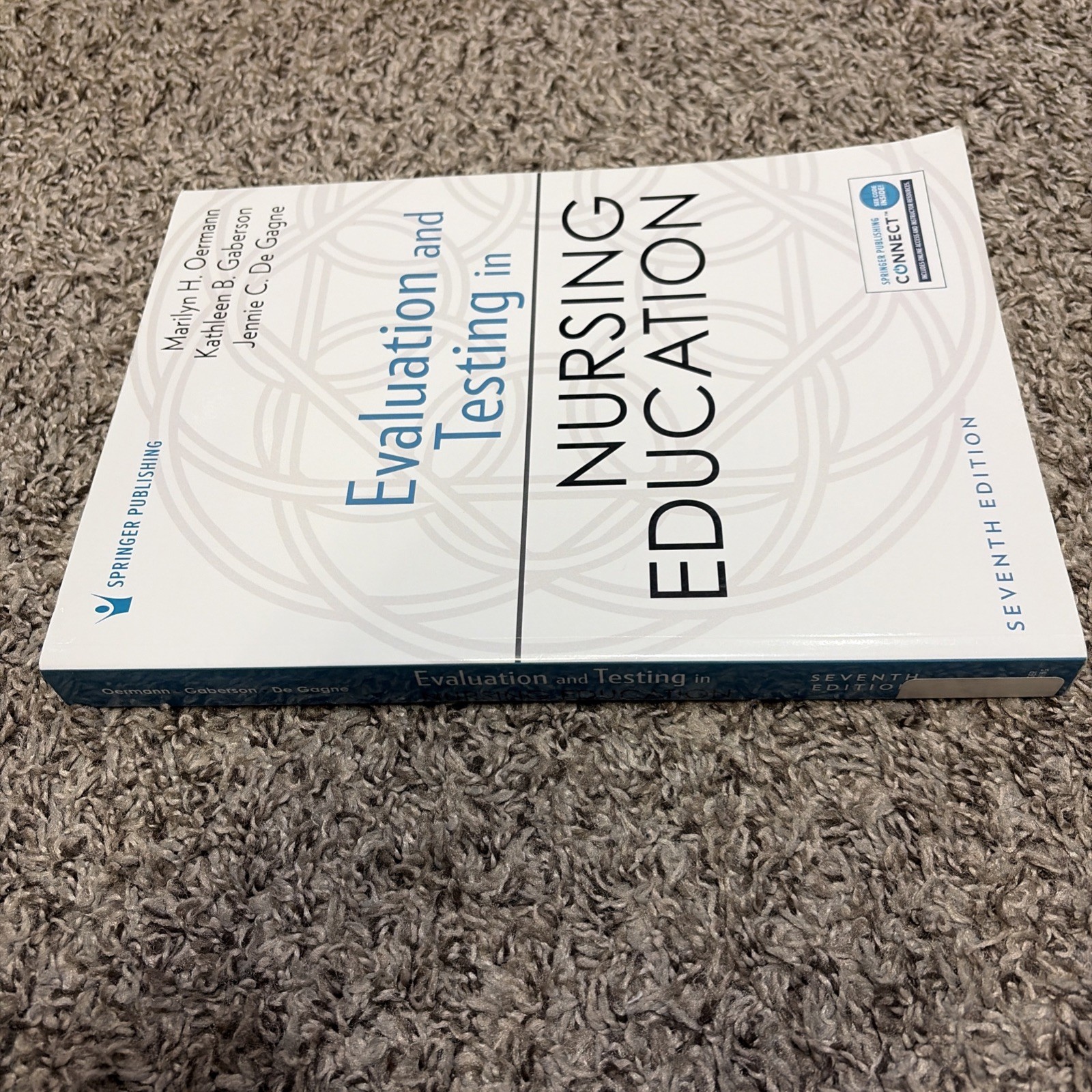 Evaluation and Testing in Nursing Education by Marilyn Oermann, 7 Ed, Paperback