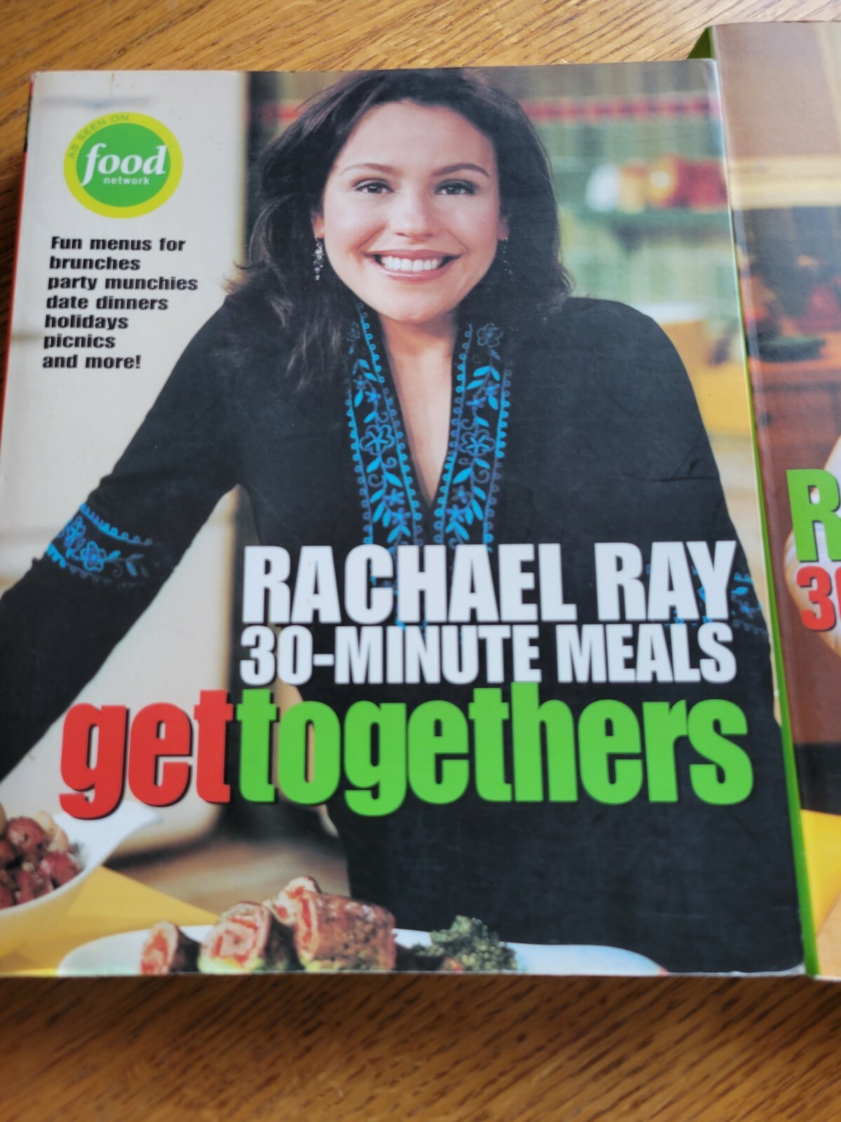 Lot Of 2 Rachael Ray 30-minute Meals Cookbooks 1st 2nd 247 and 243 pages