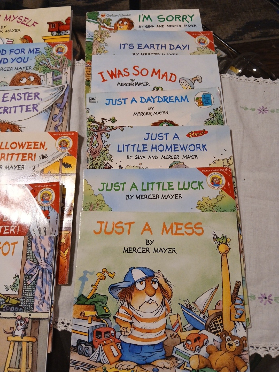 Mercer Mayer Little Critter Books Lot Of 49 Different Books And Stories Hb & Pb
