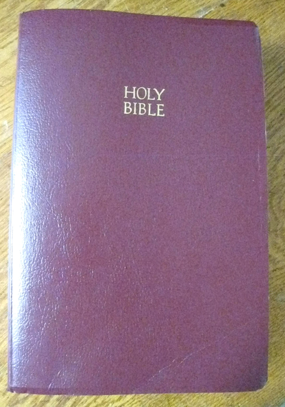 Holy Bible King James Version Giant Print Reference Edition Nelson 2003