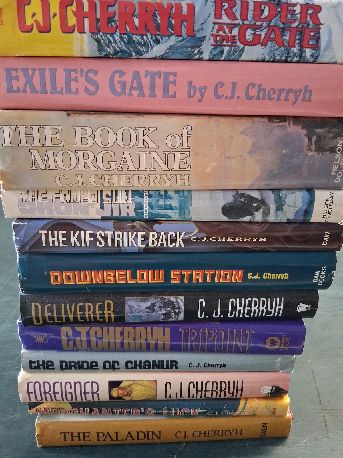 C J CHERRYH Hardcover Book Lot of 12 Sci-Fi! SEE PHOTOS FOR WHAT’S INCLUDED