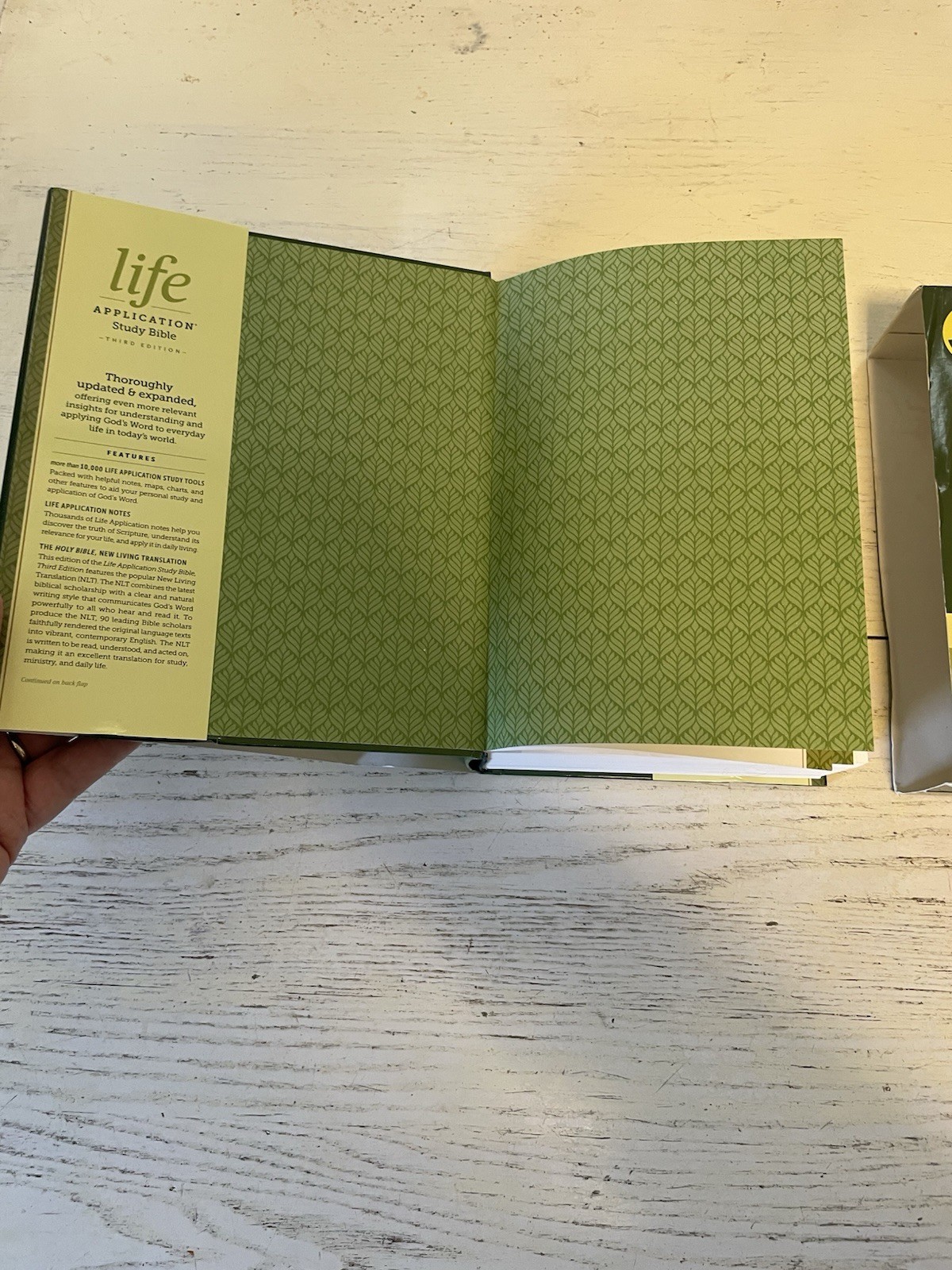 Life Application Study Bible NLT New Living + Slipcase Large Print 2020 3rd ED