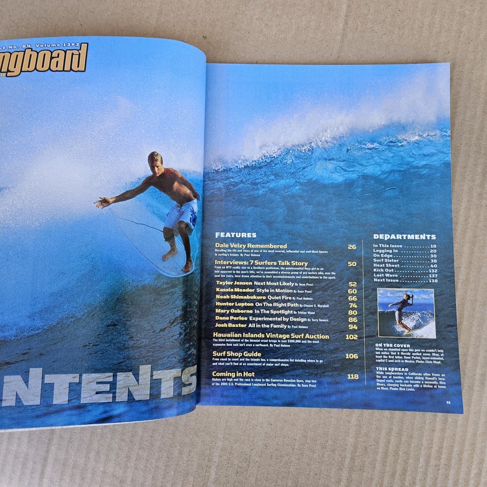 Longboard Magazine Lot of 4 – 2005 Dale Velzy Remembered Board Buyers Guide