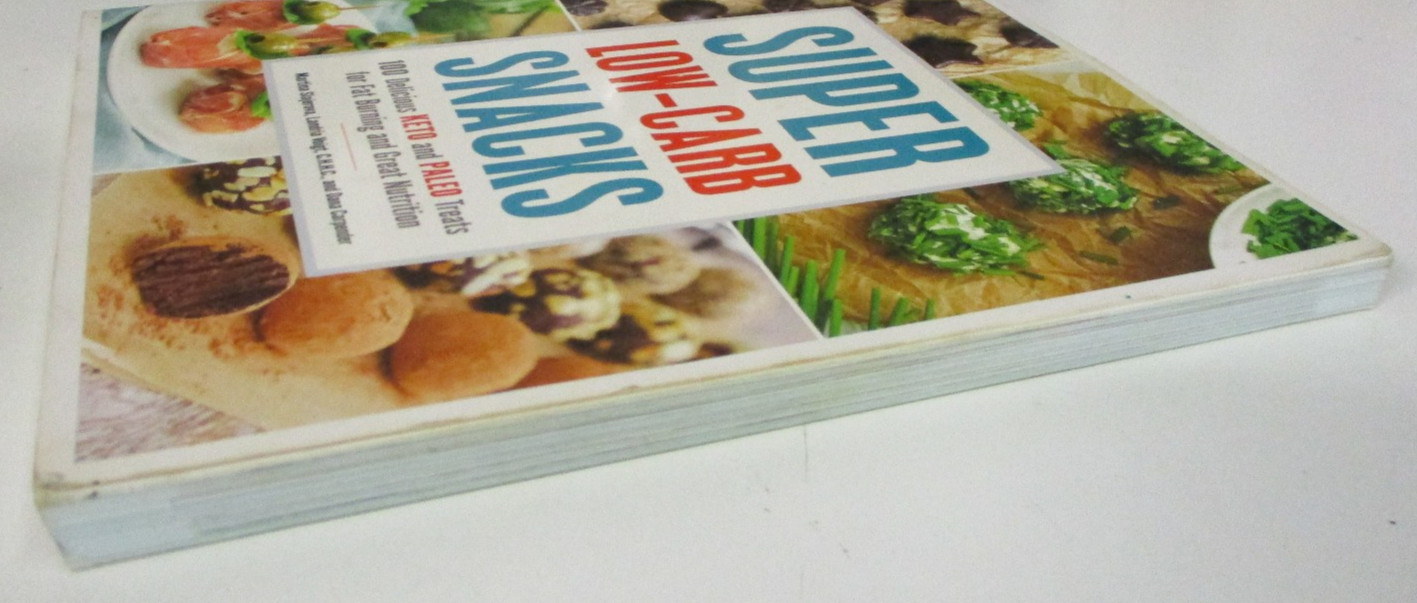 Super Low-Carb Snacks Keto & Paleo, by Slajerova/Voigt/Carpender – 9781592339112