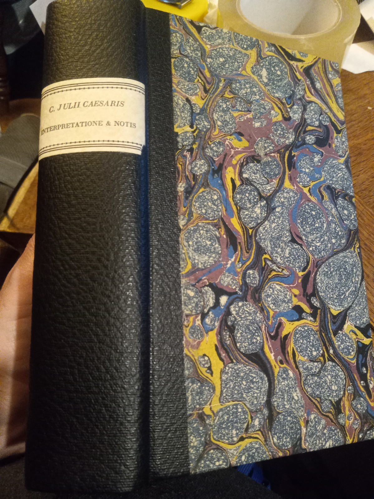1788 JULIUS CAESAR W/3 FOLDOUT MAPS & FOLDOUT ILLUSTRATION! NICELY REBOUND!