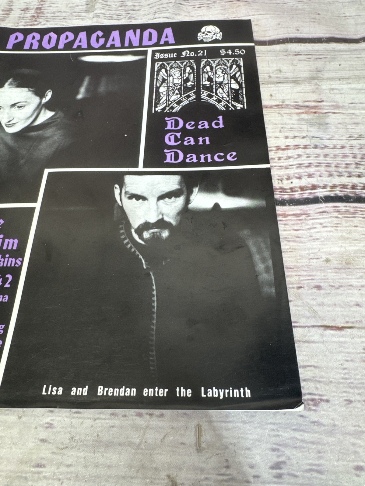 Vintage 1994 Propaganda Magazine #21 Gothic Magazine Dead Can Dance Anne Rice