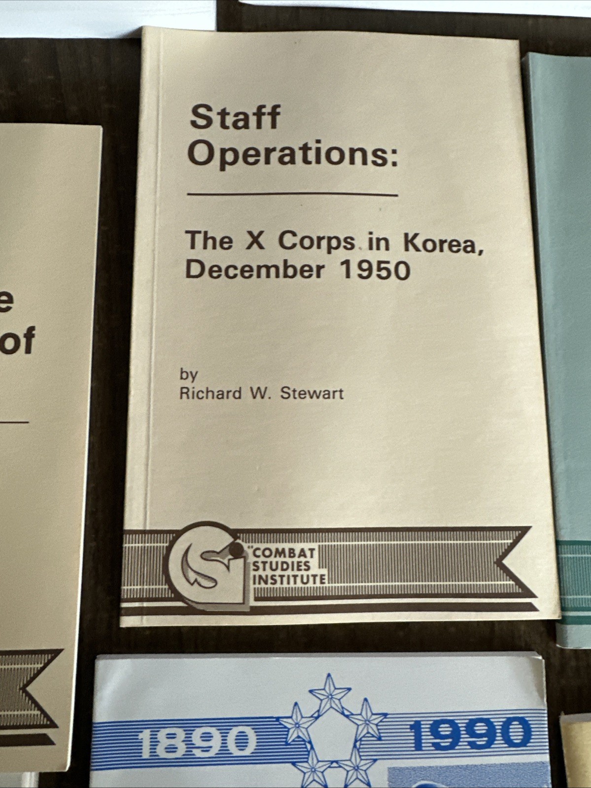 VINTAGE MILITARY MANUALS COMBAT STUDIES INSTITUTE HISTORY US ARMY LEAVENWORTH