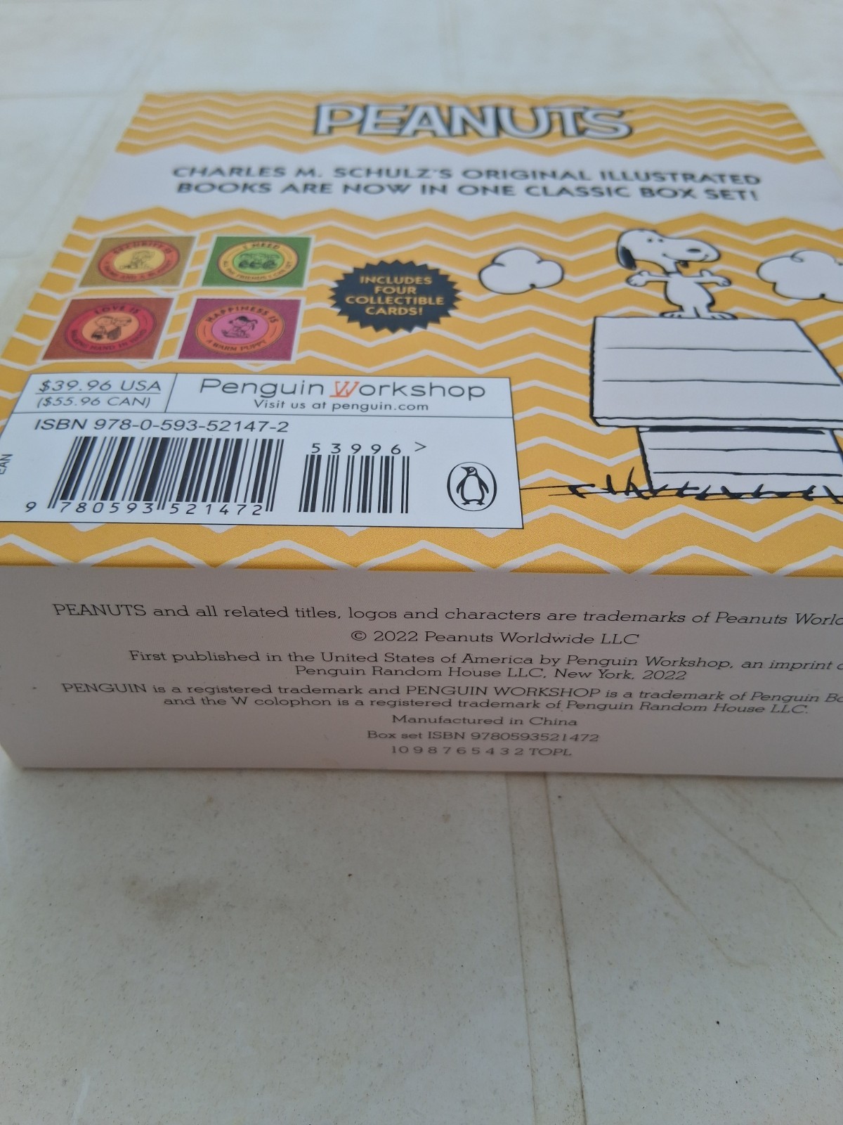 Peanuts Happiness Is A Book Classic Box Set Charles M Schulz Charlie Brown