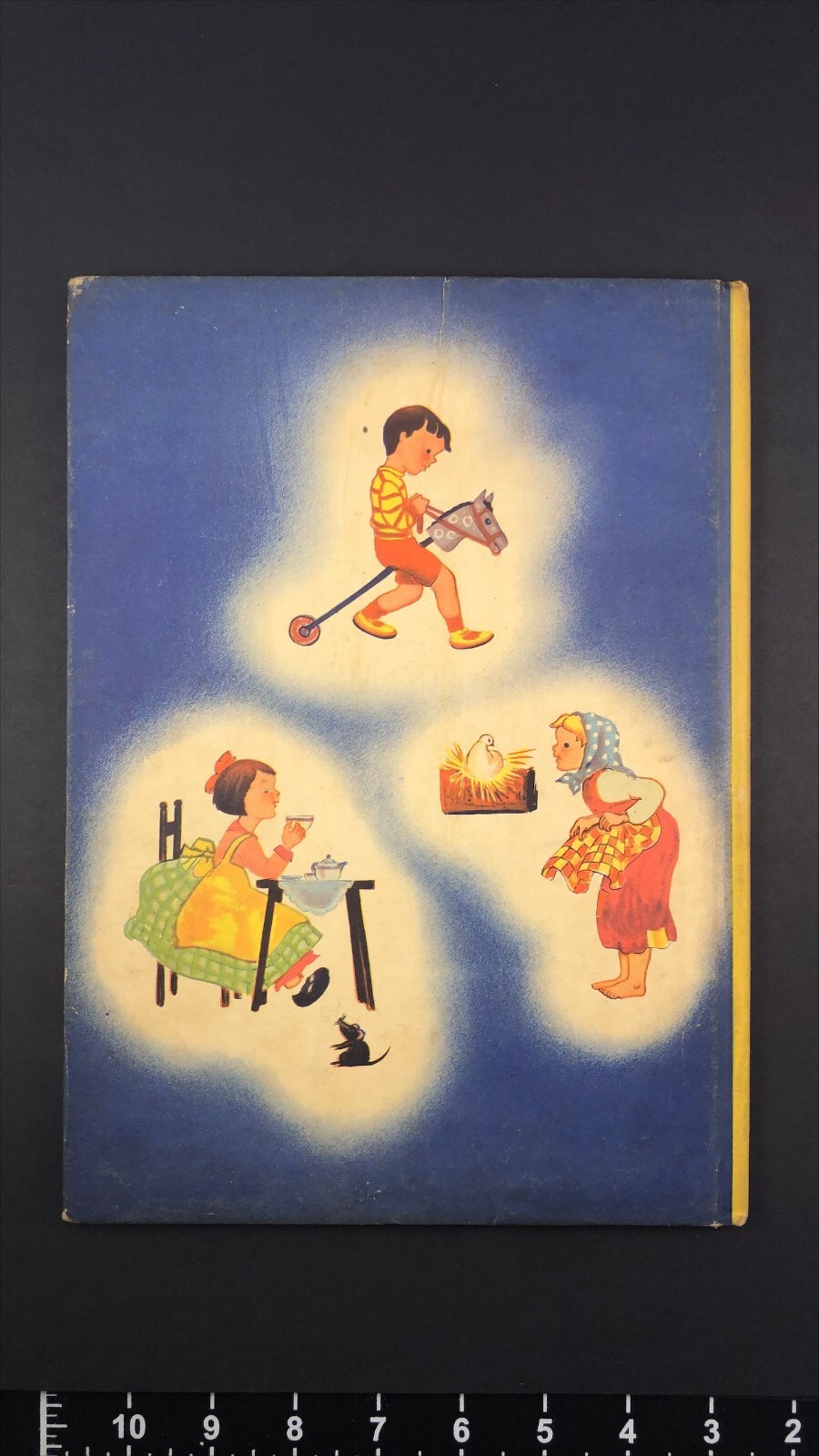 1944 Vintage Mother Nursery Rhymes Book Samuel Lowe Co. Kenosha WI
