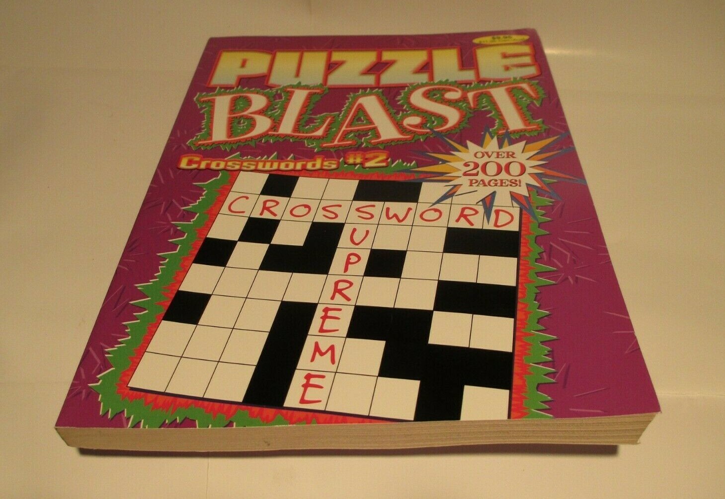 Crossword Puzzle Book, Puzzle Blast Crosswords Vol #2