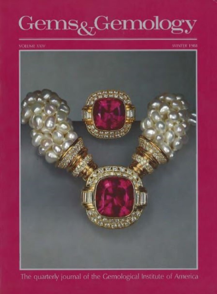 Gems & Gemology Magazine – all four issues 1988 – 264 hardbound pages
